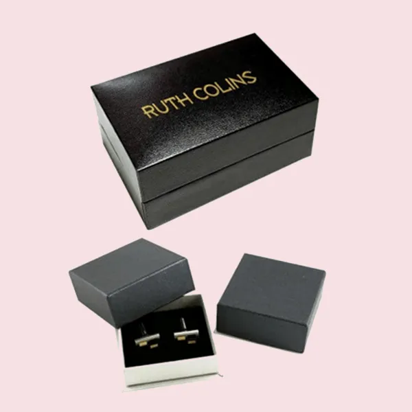custom cufflink boxes
